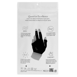 ПЕРЧАТКА KAMUI QUICKDRY SHORT ЧЕРНАЯ ЛЕВАЯ L- фото4