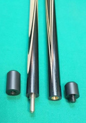 Кий «Каюков Мастер» Чёрный граб/ белый граб, 