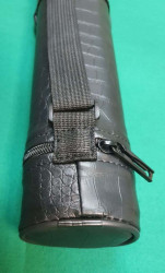 Тубус для кия Player черный овал 1х1- фото3