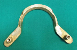 Скоба угловая для лузы латунь 1 шт.- фото2