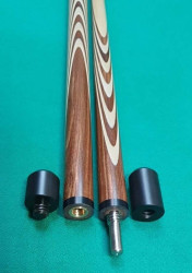 Кий «Каюков Классик» Гуаякан (Эбен коричневый),  гравировка 