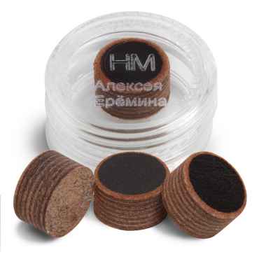 НАКЛЕЙКА ДЛЯ КИЯ А. ЕРЁМИНА РБМ ПИРАМИД 13 ММ MEDIUM/HARD 1ШТ.- фото