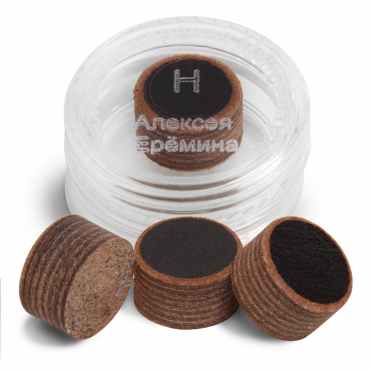 НАКЛЕЙКА ДЛЯ КИЯ А. ЕРЁМИНА РБМ ПИРАМИД 13 ММ HARD 1ШТ.- фото